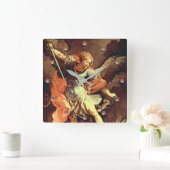 聖マイケル·ザ·アーチャンゲル スクエア壁時計 (ホーム)