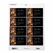 聖マイケル·ザ·アーチャンゲル ラベル (フルシート)