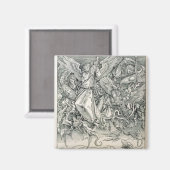 聖マイケル・ドラゴンとの戦い マグネット (正面/裏面)