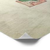 聖マイケル、聖アウグスティヌス、聖ダビデ ポスター (角)