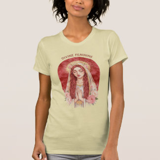 聖マグダラのマリア 神聖な女性性 Tシャツ
