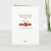 聖マグダレネ祭7月22日 サンキューカード (裏面)