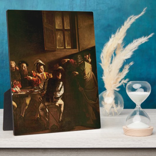 聖マシューの呼び出し， c.1598-1601 フォトプラーク (側面)