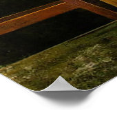 聖マタイのインスピレーションを受けたカラヴァッジョ ポスター (角)