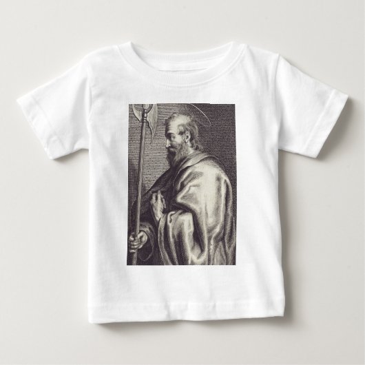 聖マタイの伝道者 - 美術複製 ベビーTシャツ (正面)