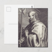 聖マタイの伝道者 - 美術複製 ポストカード (正面/裏面)