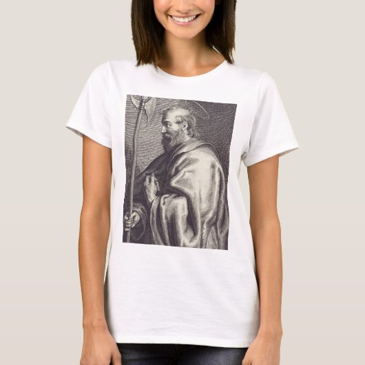 聖マタイの伝道者 - 美術複製 Tシャツ (正面)