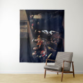 聖マタイの召使カラヴァッジョ タペストリー (インサイチュ)