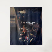 聖マタイの召使カラヴァッジョ タペストリー (正面)