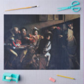 聖マタイの召使カラヴァッジョ 薄葉紙 (クラフト)