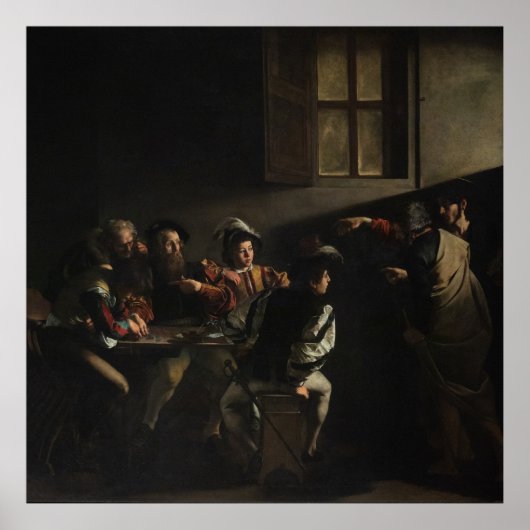 聖マタイの呼び声 ポスター (正面)