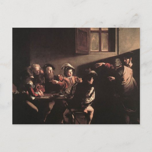 聖マタイの呼び声 ポストカード (正面)