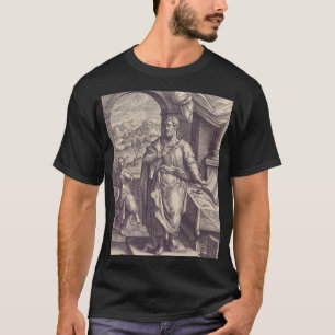 聖マタイの神聖なインスピレーションの彫刻 Tシャツ