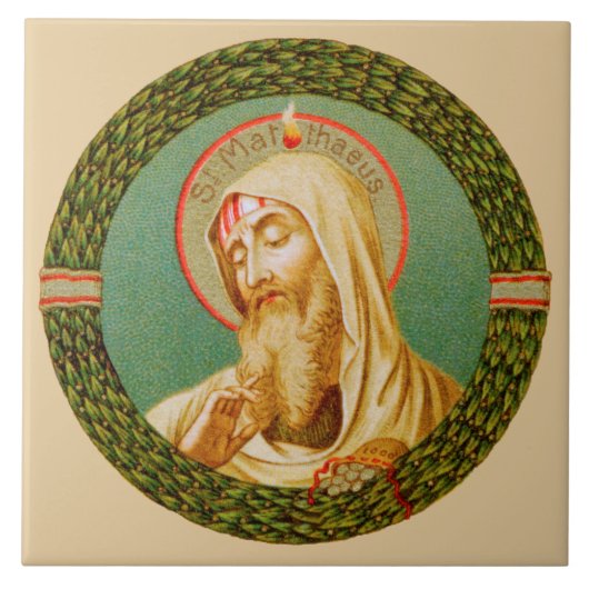 聖マタイ使徒(JMAS 08) タイル (正面)