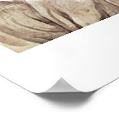 聖マタイ福音伝道者と天使Guido Reni著 ポスター (角)