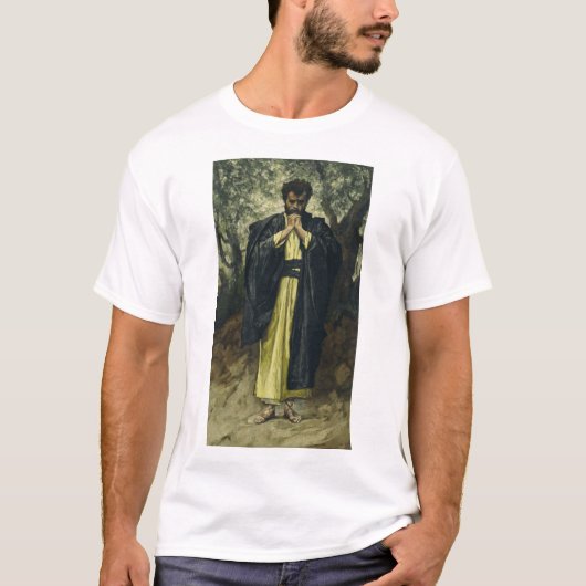 『聖マタイ』（せいマタイ、英: Saint Matthew）- ジェームズ・ティソット作 Tシャツ (正面)