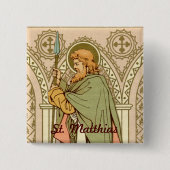 聖マティアス使徒 (RLS 11) 缶バッジ (正面)