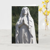 聖マリアの祈り カード (黄色い花)