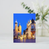 聖マリア大聖堂と布ホール ポストカード (スタンド正面)