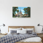 聖マリア教会とレクトリーの外観 キャンバスプリント (インサイチュ (寝室))