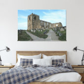 聖マリア教会ホイットビー キャンバスプリント (インサイチュ (寝室))