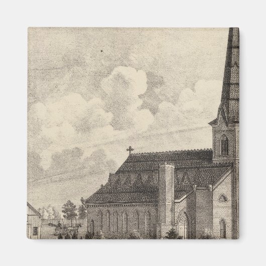 聖マリア教会 マグネット (正面)