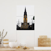 聖マリア教会No1色版 ポスター (キッチン)