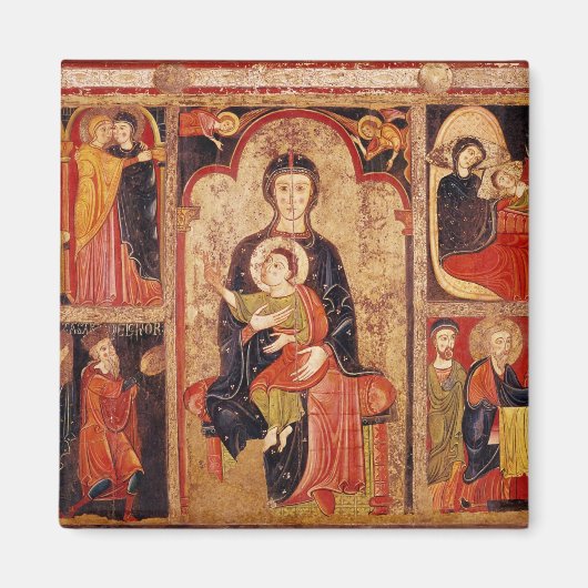 聖マリア・デ・アビラのアルタルピース マグネット (正面)