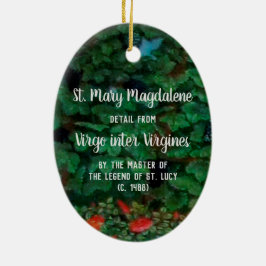 聖マリア・マグダレネをマリラとして(詳細; M 070) セラミックオーナメント