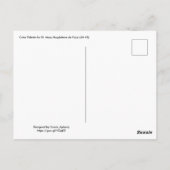 聖マリア・マグダレネ・デ・パッツィ(JM 45)カラー・パレット ポストカード (裏面)