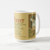 聖マリア・マグダレネ・デ・パッツィ(JM 45) コーヒーマグカップ (正面右)