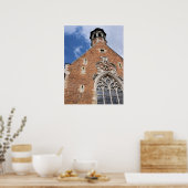 聖マリア・マグダレン教会 – ブリュッセル,ベルギー ポスター (キッチン)