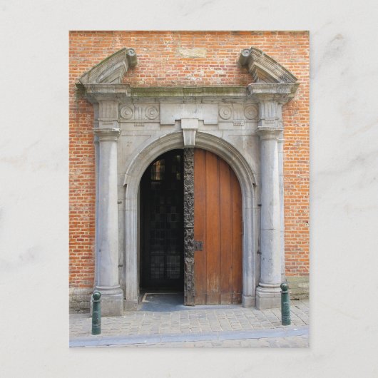 聖マリア・マグダレン教会 – ブリュッセル，ベルギー ポストカード (正面)