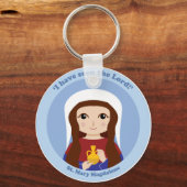 聖マリア・マグダレン キーホルダー (正面)