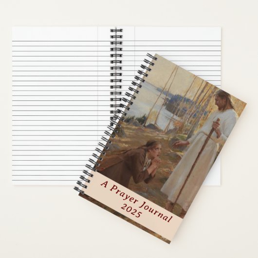 聖マリア・マグデレーネ&キリスト祈りの言葉ジャーナル ノートブック (内側)