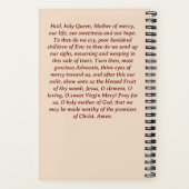 聖マリア・マグデレーネ&キリスト祈りの言葉ジャーナル ノートブック (裏面)