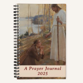 聖マリア・マグデレーネ&キリスト祈りの言葉ジャーナル ノートブック (正面)