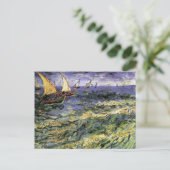 聖マリーの海景 ヴァン・ゴッホ 美術 ポストカード (スタンド正面)