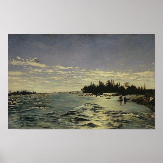 聖マリーズ川の急流（1868年） ポスター (正面)