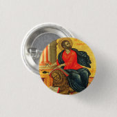 聖マルコ伝道者正教のアイコン 缶バッジ (正面&裏面)