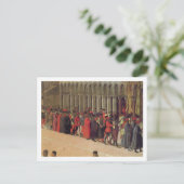 聖マルコ広場の行列，ミュシアの詳細 ポストカード (スタンド正面)