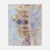 聖マルコ広場，ヴェネツィア（ピアッツァサンマルコ） フリースブランケット (正面)