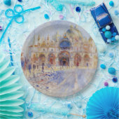 聖マルコ広場，ヴェネツィア（ピアッツァサンマルコ） ペーパープレート (パーティー)