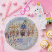 聖マルコ広場，ヴェネツィア（ピアッツァサンマルコ） ペーパープレート (パーティー)