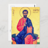 聖マルコ正教会のキリスト教のアイコン ポストカード (正面/裏面)