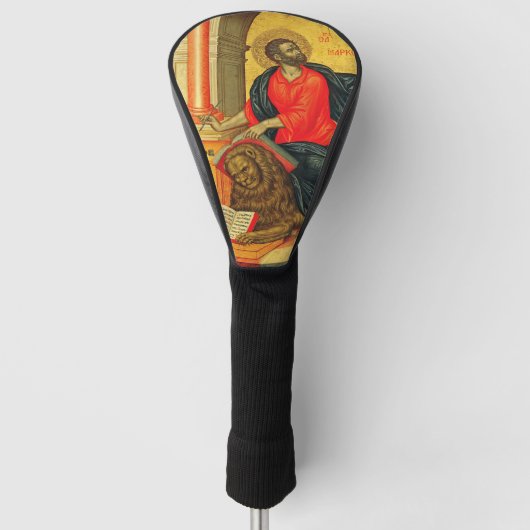 聖マルコ福音主義正統のアイコン ゴルフヘッドカバー (正面)