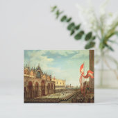 聖マルコ軍のヴェネツィアへの帰還 ポストカード (スタンド正面)