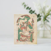 聖マルコ、コルビー・アビーの福音から ポストカード (スタンド正面)