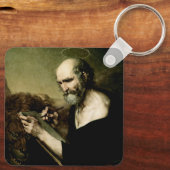 聖マルコ・ザ・エバンジェリスト キーホルダー (裏面)