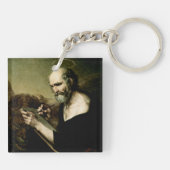 聖マルコ・ザ・エバンジェリスト キーホルダー (裏面)